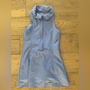 Old Navy Active Powersoft Girls Collared Dress Blue Medium